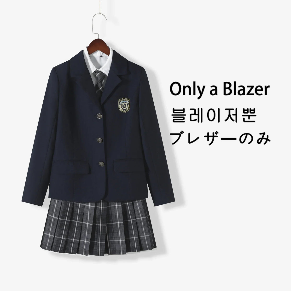 Japanese School Uniforms for Girl AutumnWinter Multicolor Long