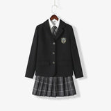 Japanese School Uniforms for Girl AutumnWinter Multicolor Long