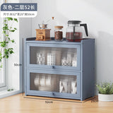 Japanese Simple Meal Side Cabinet Natural Bamboo Kitchen