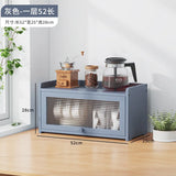 Japanese Simple Meal Side Cabinet Natural Bamboo Kitchen