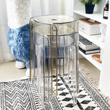 Joylove Transparent Plastic Stool Household Thickened Acrylic Stool