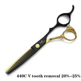 Jungle Haircutting Scissors 5.5/6/6.5 inch 9-way 18 steel