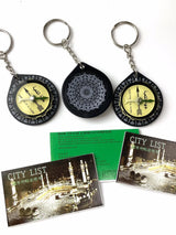 KANPAS Muslim Qibla compass /M-35-K with city index