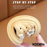 KDOEN Baby Girls Shoes Hole Sandals 2023 New Children‘S Shoes Beach Indoor Cute Non-Slip Soft Bottom Sandals Kids Sandals