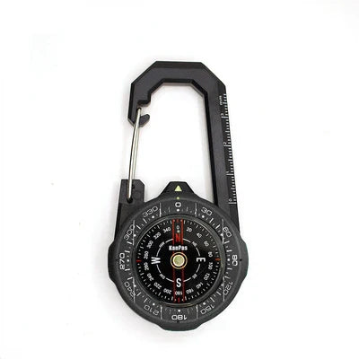 Kanpas Waterproof Carabiner Outdoor Compass with Luminous and
