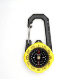 Kanpas Waterproof Carabiner Outdoor Compass with Luminous and