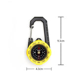 Kanpas Waterproof Carabiner Outdoor Compass with Luminous and