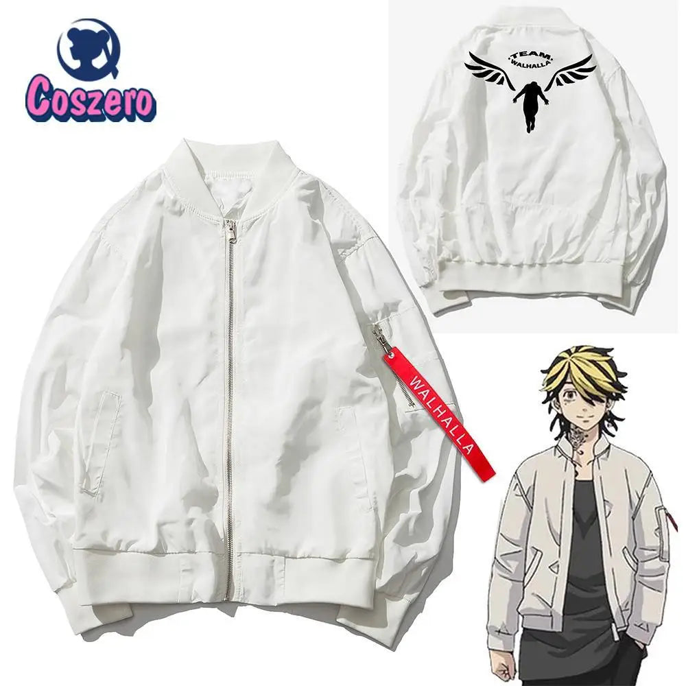 Kazutora Hanemiya Cosplay Tokyo Revengers Costumes White Coat