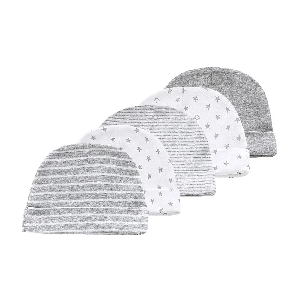 Kiddiezoom 10Pcs/lot Newborn Cap+Gloves Set Baby Boy Clothes