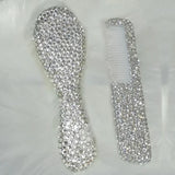 Kids Baby Girl Brush wool Comb Crystal Rhinestones