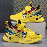 Kids Casual Shoes Boys Leather 5-15y Children Tennis