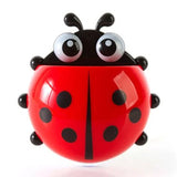 Kids Ladybird Toothbrush Holder Baby Cute Animal Toothpaste