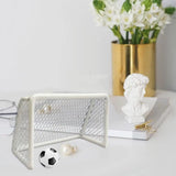 Kids Mini Soccer Goal Birthday Cake Decor Children
