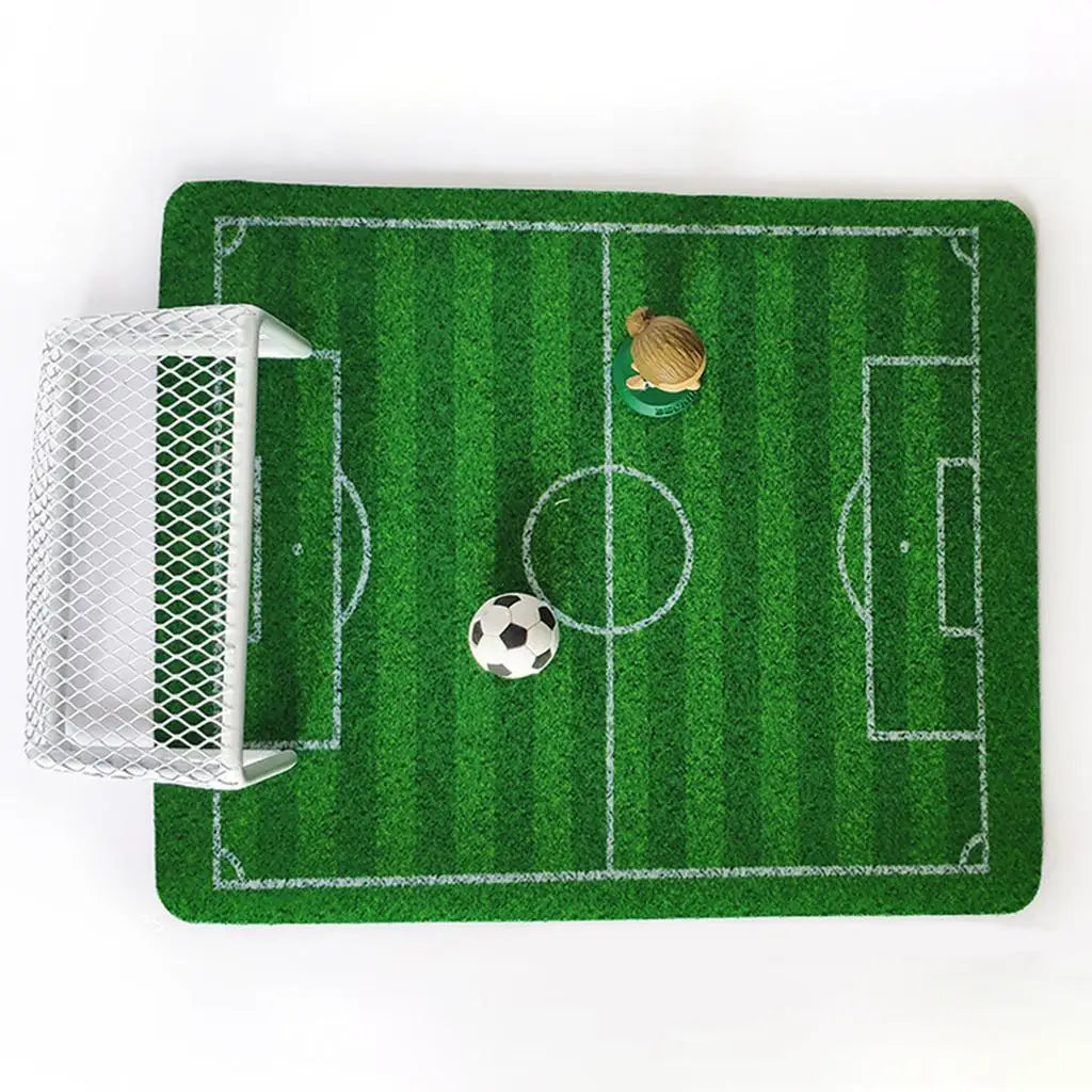 Kids Mini Soccer Goal Birthday Cake Decor Children