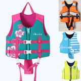Kids Swimming Jacket Neoprene Safety Life Vest Water