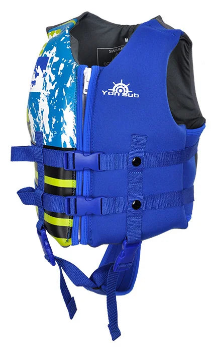 Kids Swimming Jacket Neoprene Safety Life Vest Water