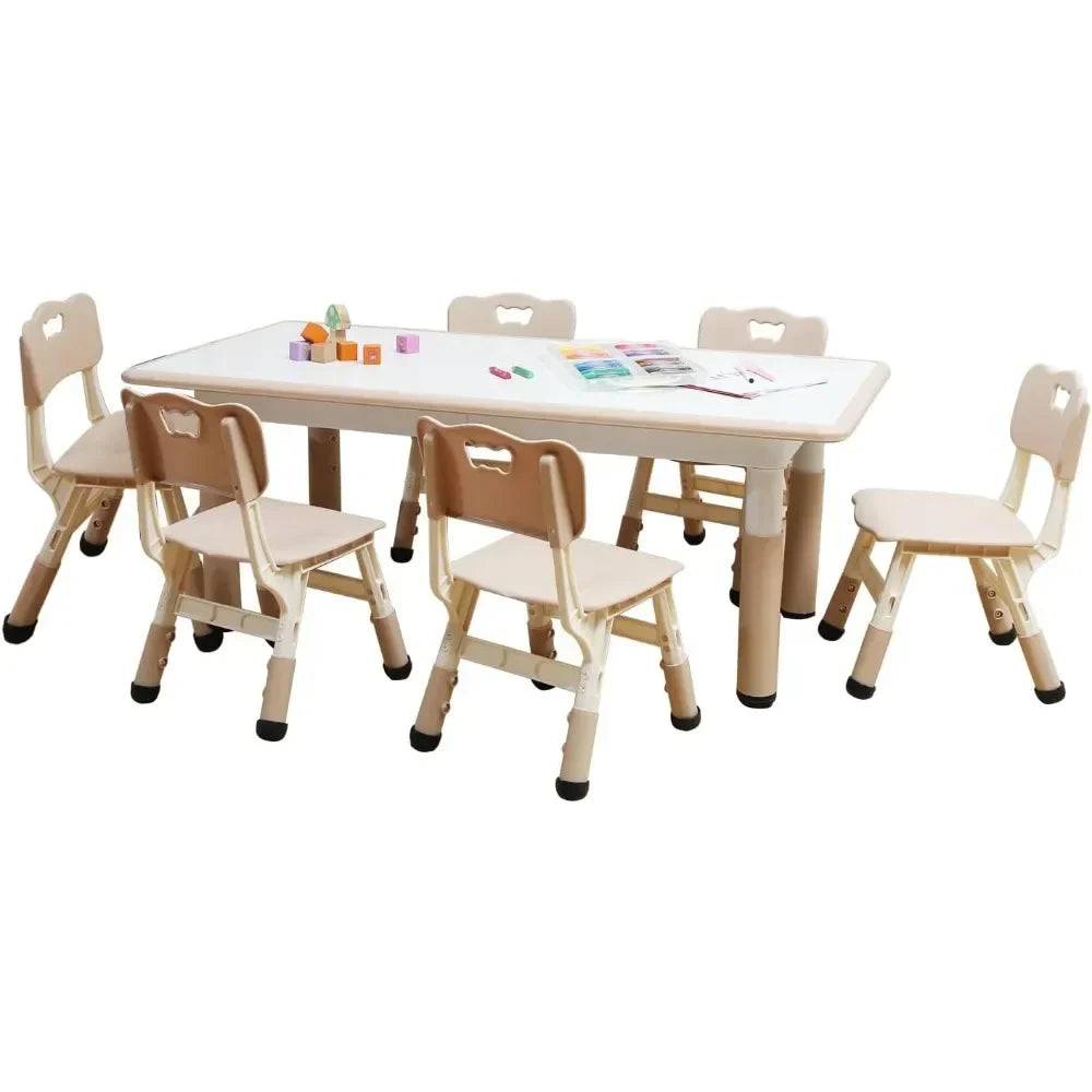 Kids Table and Chair Set, Toddler Table and
