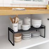 Kitchen Cabinet Plates Dishes Storage Shelf Living Room