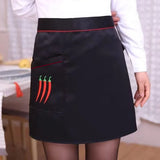 Kitchen Cooking Apron Work Dining Halflength Long Waist