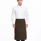 Kitchen Cooking Apron Work Dining Halflength Long Waist