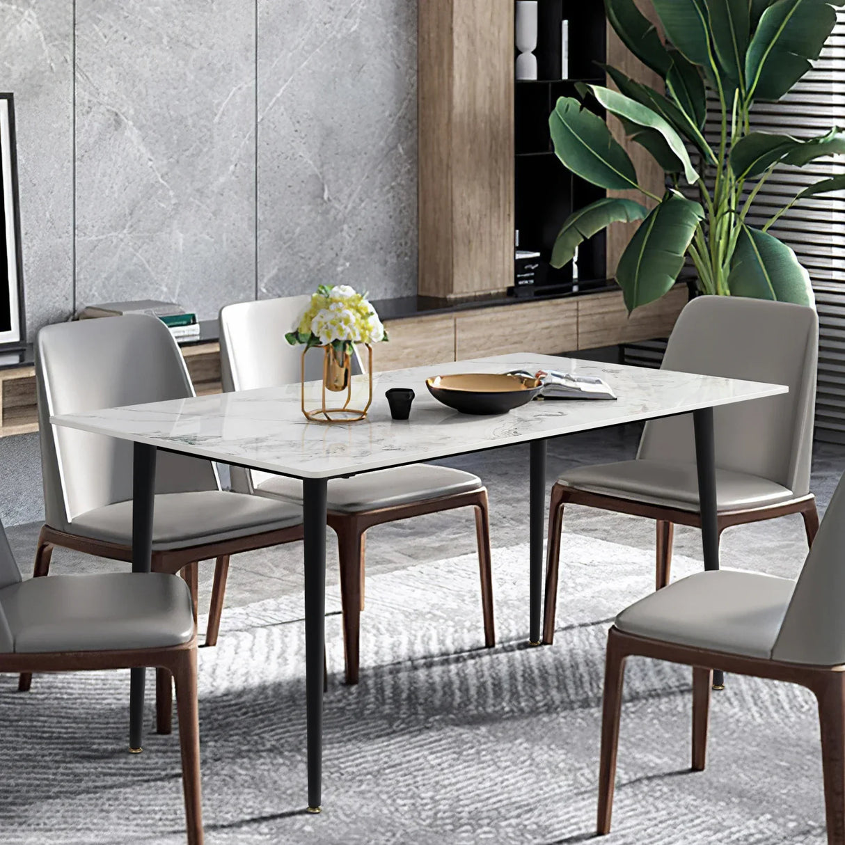 Kitchen Table Rectangle Dining Table Modern Dining Room
