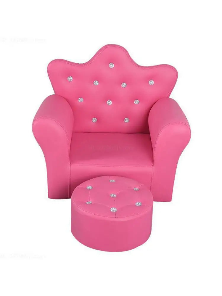 Korean Children's Furniture Chair Quality Crown Combination Sofa