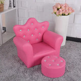 Korean Children's Furniture Chair Quality Crown Combination Sofa