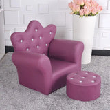 Korean Children's Furniture Chair Quality Crown Combination Sofa
