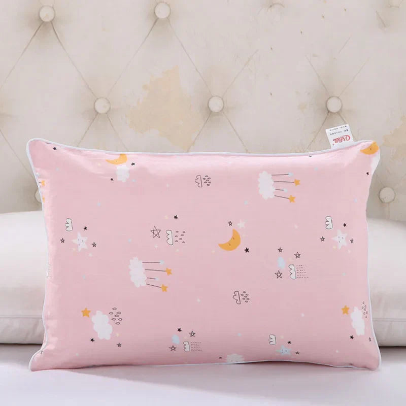 Korean Cute Style Pure Cotton Infant Pillowcase Cartoon