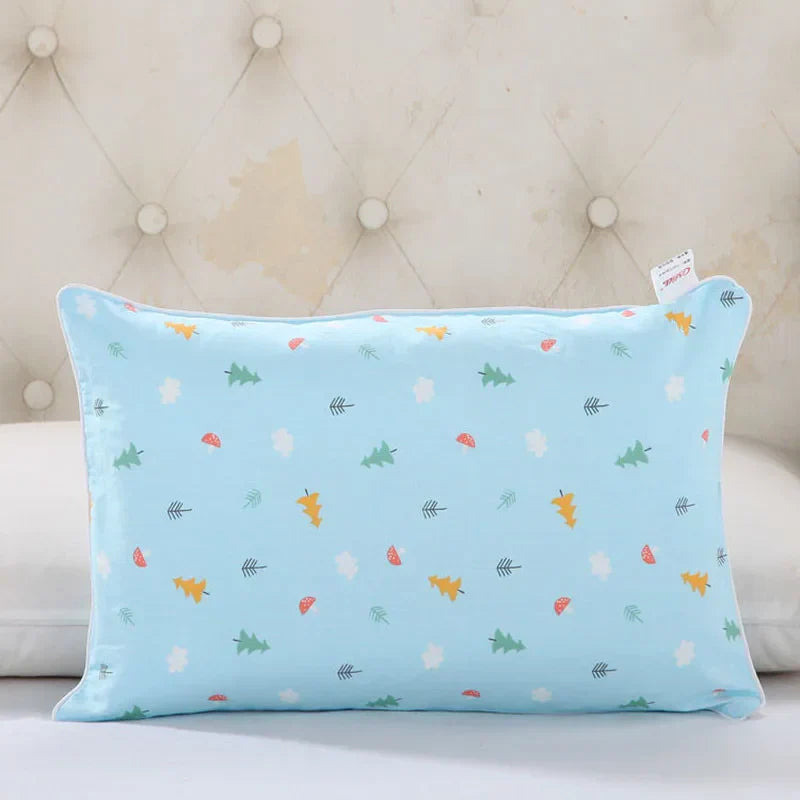 Korean Cute Style Pure Cotton Infant Pillowcase Cartoon
