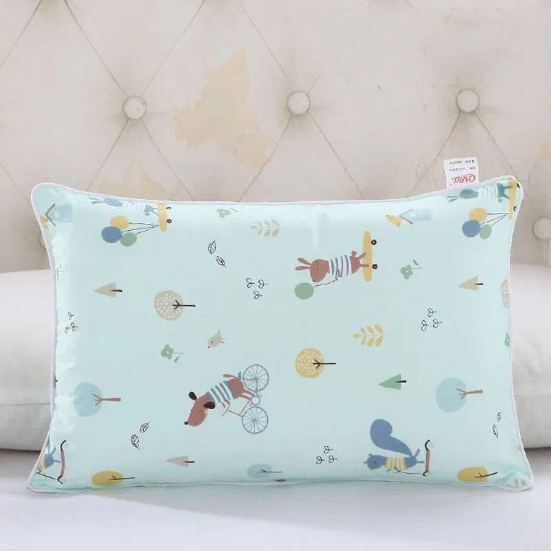 Korean Cute Style Pure Cotton Infant Pillowcase Cartoon