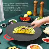 Korean Grill Pan Electric Round Comal BBQ Griddle