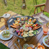 Korean Non-Stick Outdoor BBQ Skillet Cast Iron Frying