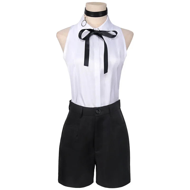 Kostum Cosplay Anime Chainsaw Man Reze Cosplay Uniform