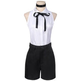 Kostum Cosplay Anime Chainsaw Man Reze Cosplay Uniform