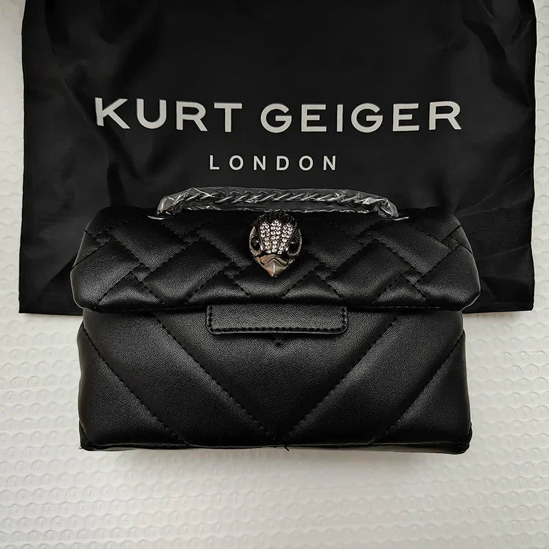 Kurt Geiger London Mini Quilted Eagle Metal Women