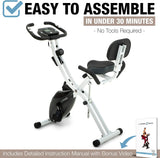 LANOS Workout Bike For Home - 2 In