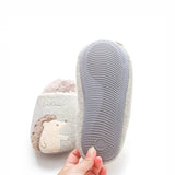 LCIZRONG Hedgehog Kids Slippers Autumn Children‘s Boys Girls Slippers Prints Cartoon Animals Shoes Bathroom Kids Toddler