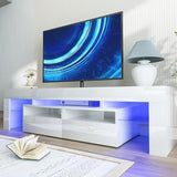 LED TV Stand for Max 70in TV, Gaming