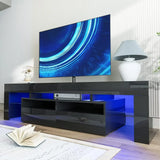 LED TV Stand for Max 70in TV, Gaming