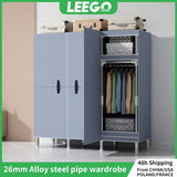 LEEGOHOME Wardrobes Large Capacity KT Board Wardrobe Bedroom