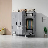 LEEGOHOME Wardrobes Large Capacity KT Board Wardrobe Bedroom
