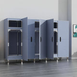 LEEGOHOME Wardrobes Large Capacity Wardrobe Bedroom Furniture 85/125/166/207x45x170cm