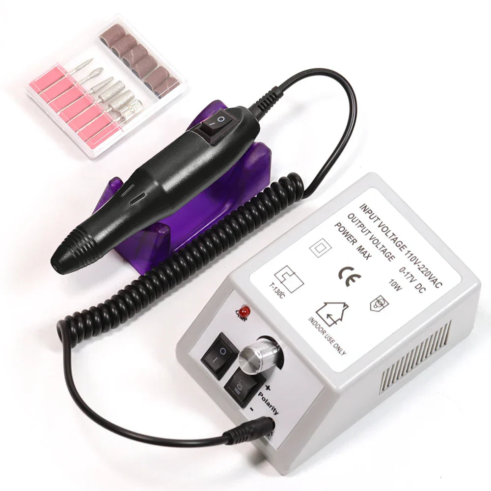 LINMANDA Professional Electric Nail Drill Machine Set Nail