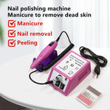 LINMANDA Professional Electric Nail Drill Machine Set Nail