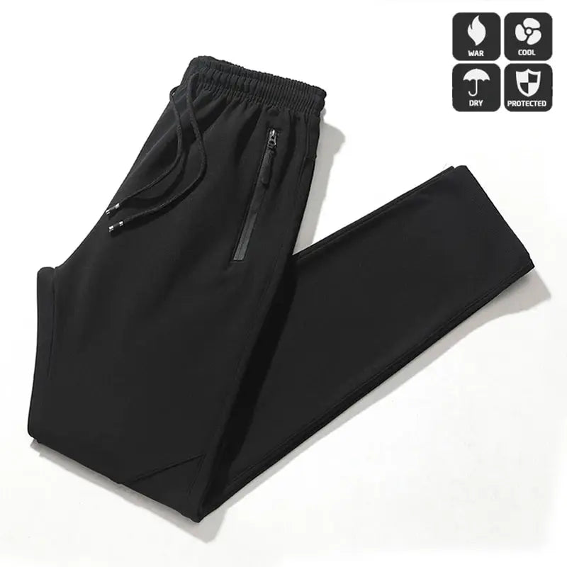 LNGXO Winter Fleece Pants Men Women Outdoor Thermal