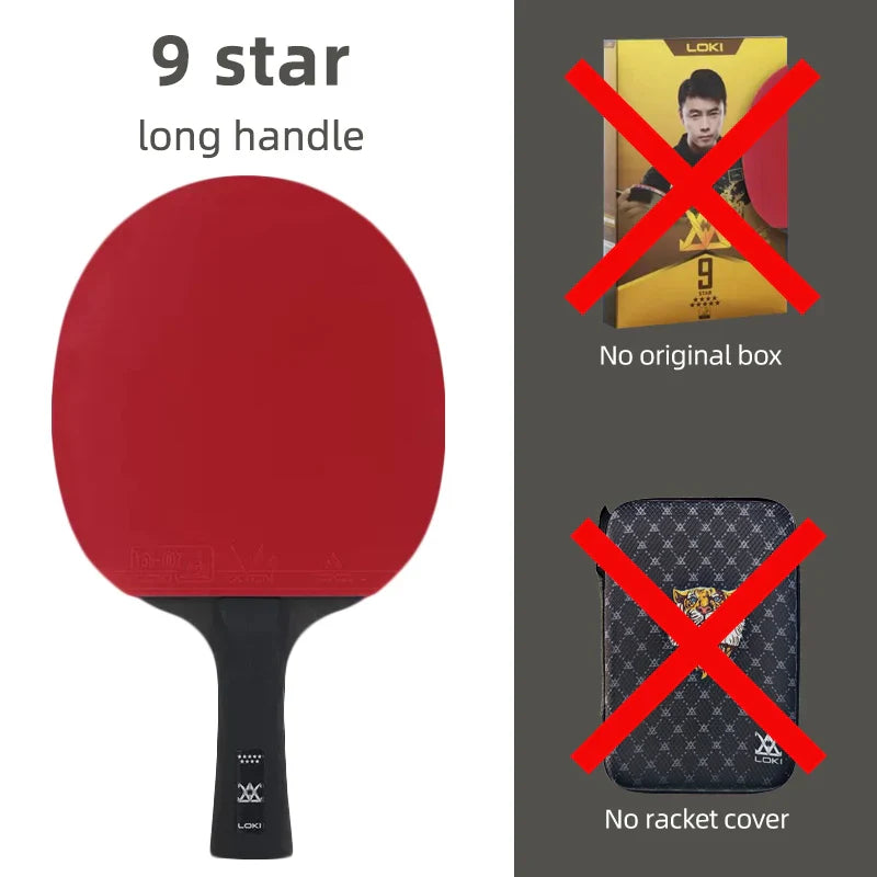 LOKI 9 Star Table Tennis Racket Professional 5+2