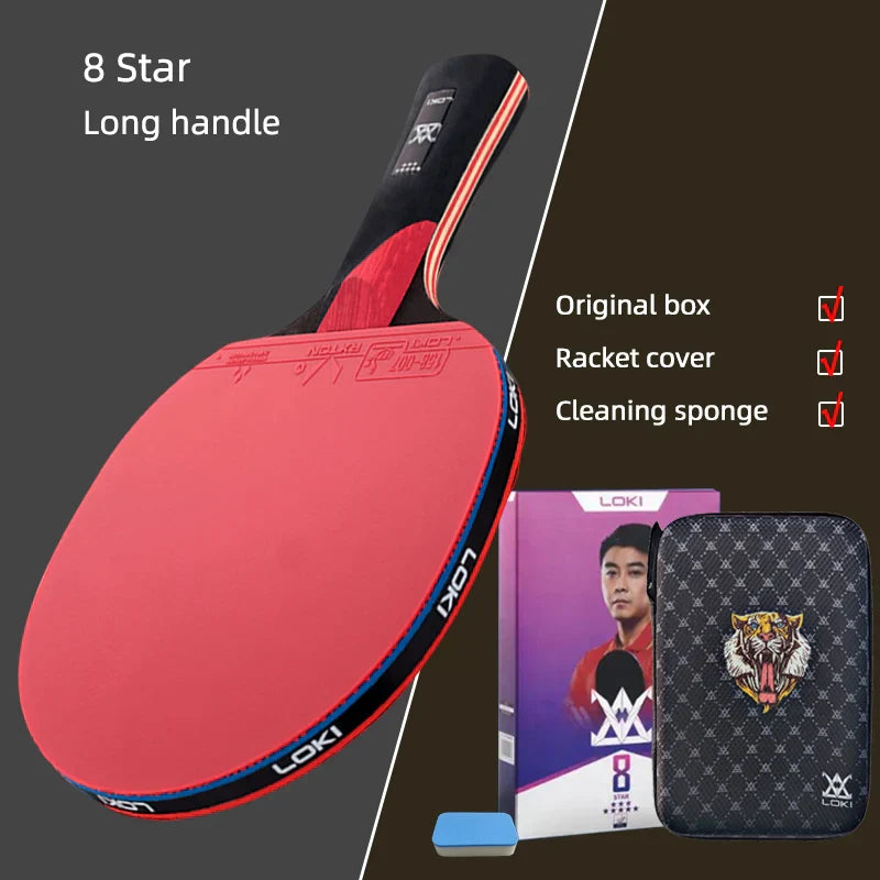 LOKI 9 Star Table Tennis Racket Professional 5+2