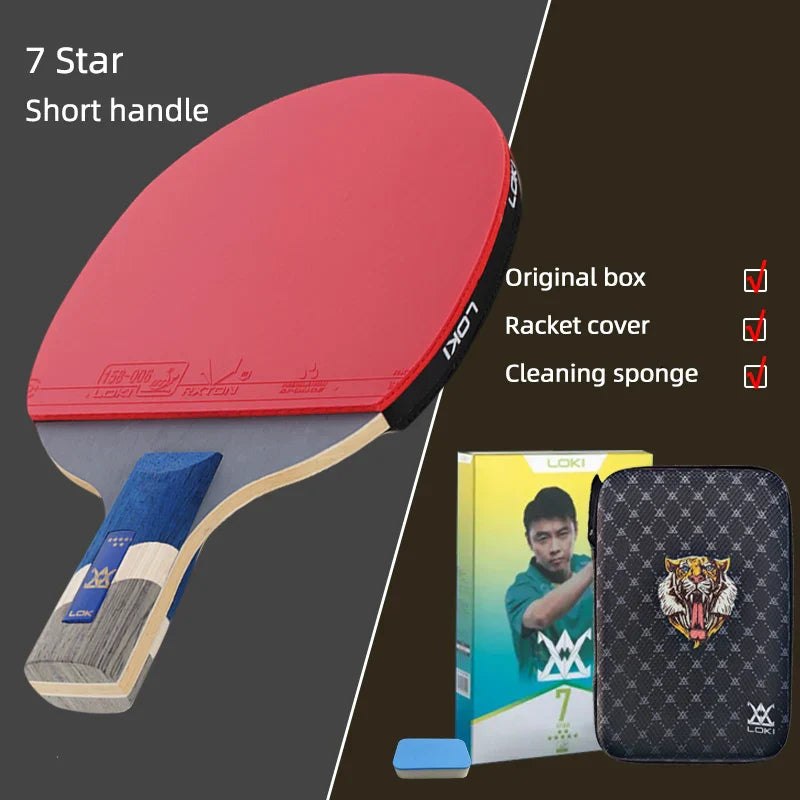 LOKI 9 Star Table Tennis Racket Professional 5+2