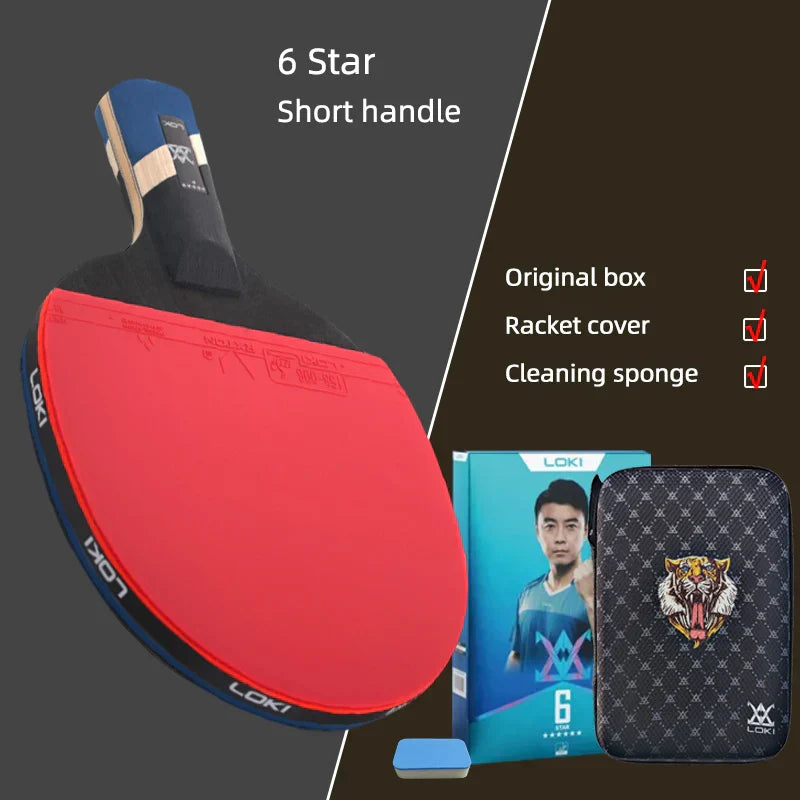 LOKI 9 Star Table Tennis Racket Professional 5+2